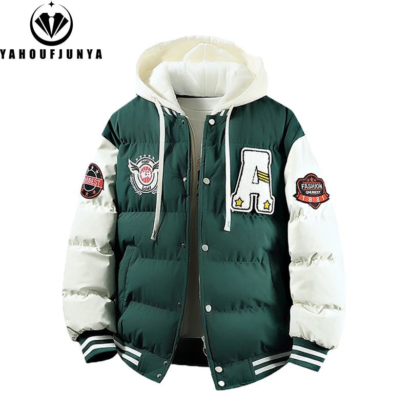 2025 New Winter Men Outdoor Windbreak Warm Travel Jacket Men Autumn Hooded Casual Fashion Sport Brand Loose Jacket Male Coat Top - StepByStep