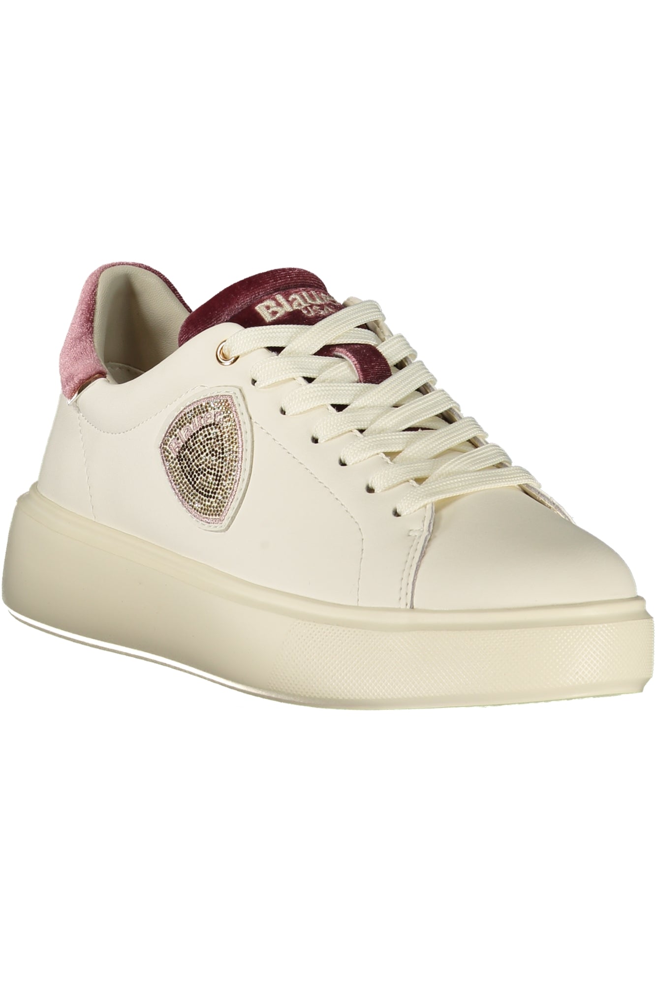 BLAUER WOMEN'S WHITE SPORTS SHOES-1