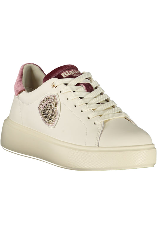 BLAUER WOMEN'S WHITE SPORTS SHOES-1