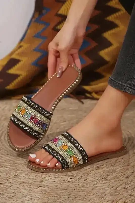 Boho Breeze Crochet Slippers - StepByStep