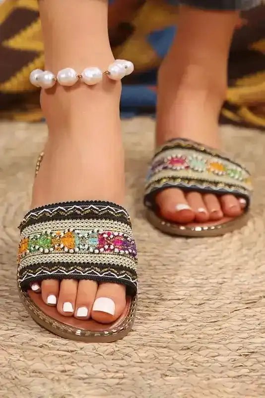 Boho Breeze Crochet Slippers - StepByStep