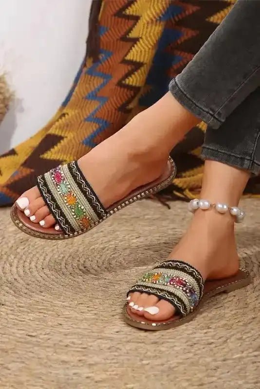 Boho Breeze Crochet Slippers - StepByStep