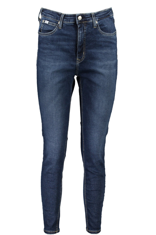 CALVIN KLEIN WOMEN'S DENIM JEANS BLUE - StepByStep