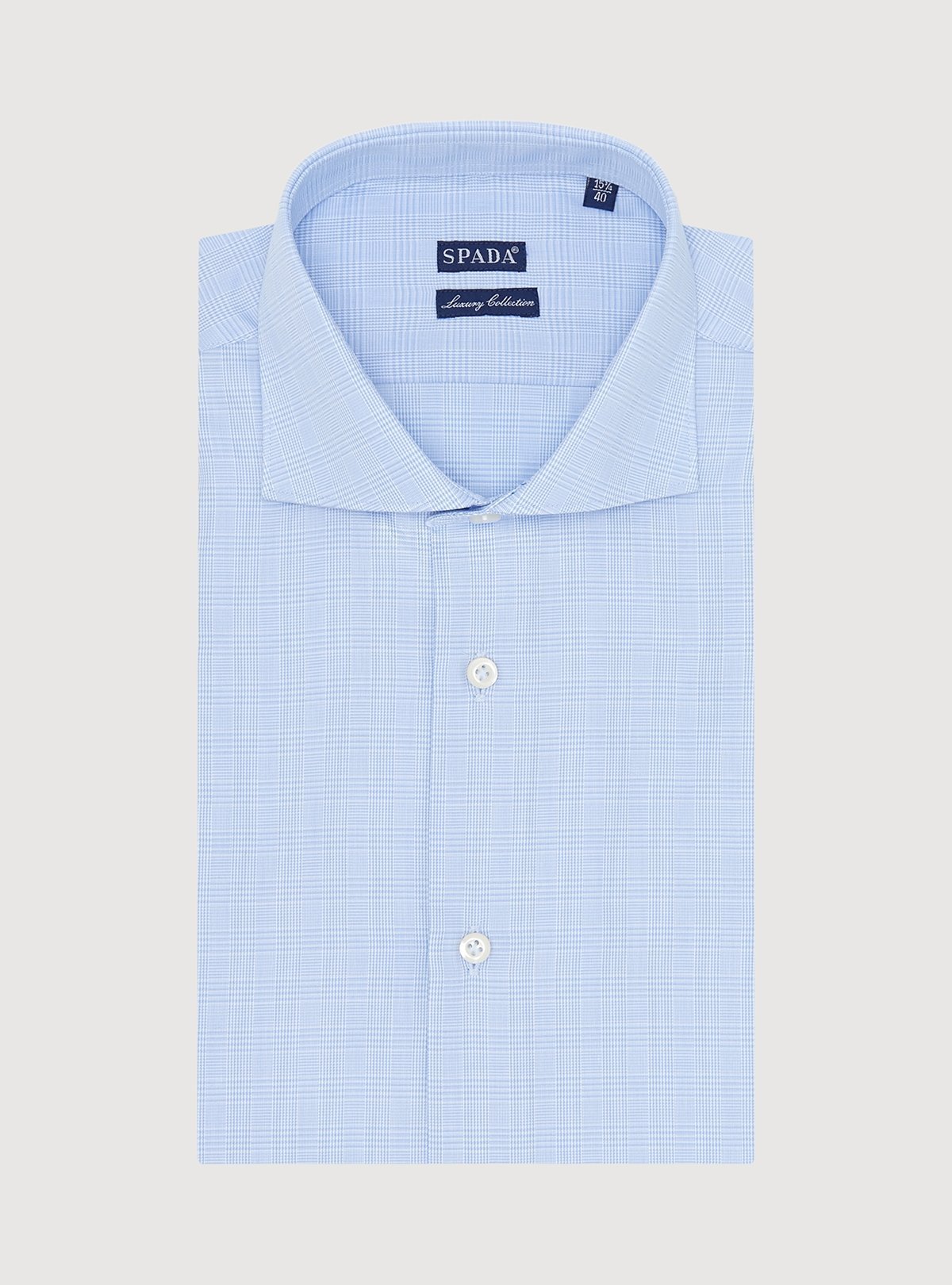 Camicia in cotone Principe di Galles - StepByStep