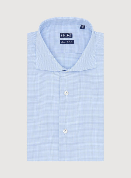 Camicia in cotone Principe di Galles - StepByStep