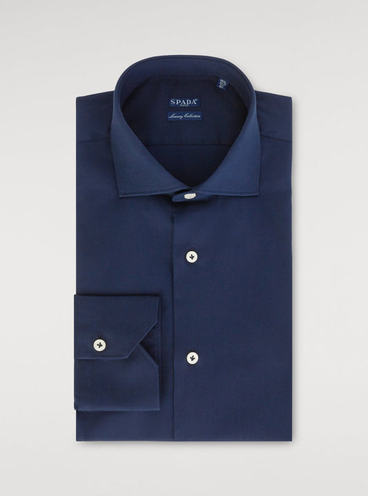 Camicia in cotone tinta unita - StepByStep