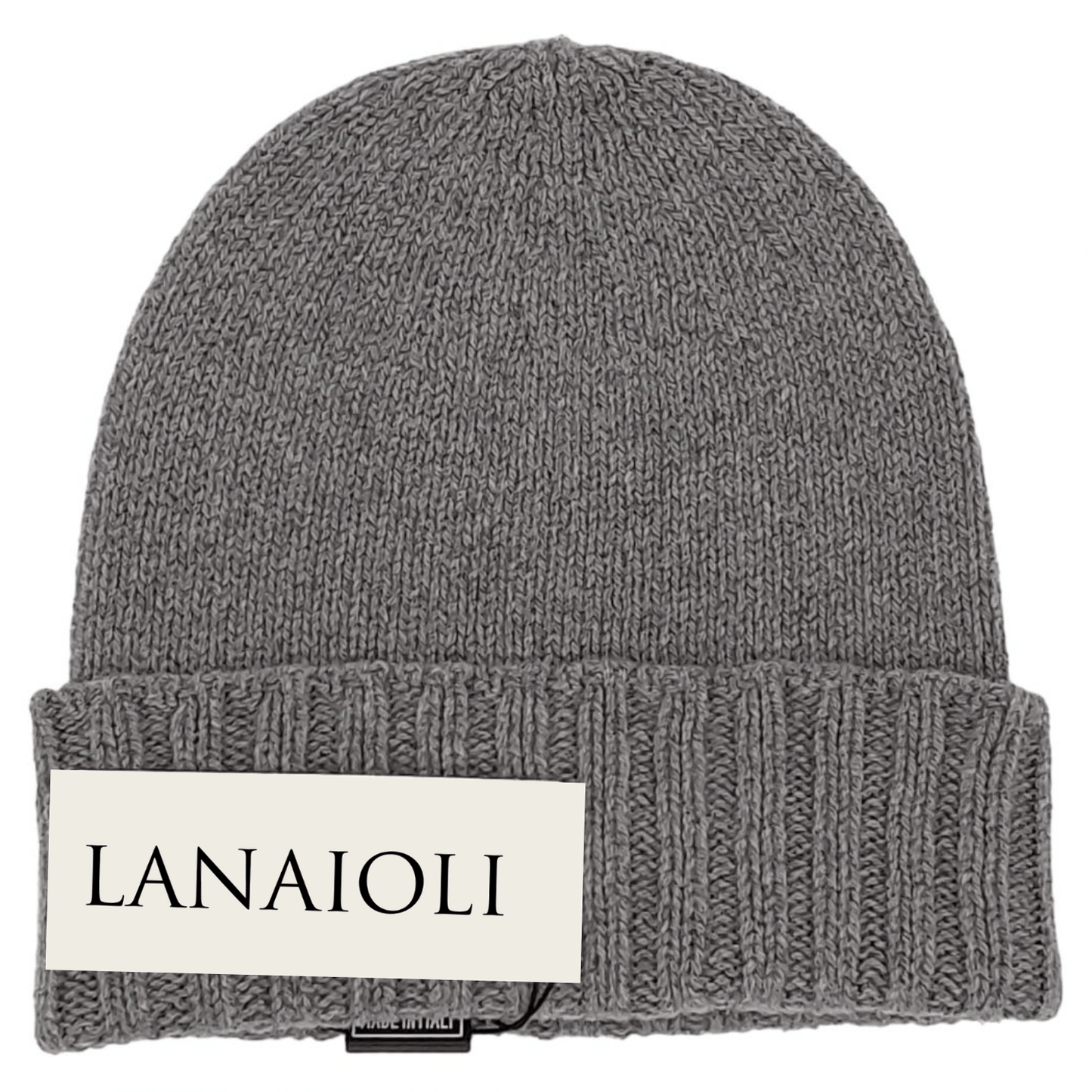 Cappello Uomo Bordo a Coste Cashmere Rigenerato - StepByStep