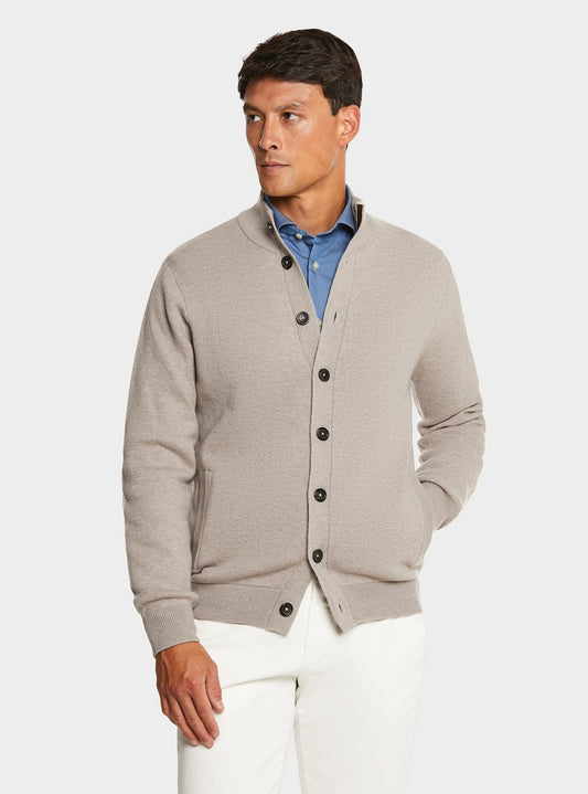 Cardigan con bottoni in misto lana e cashmere - StepByStep