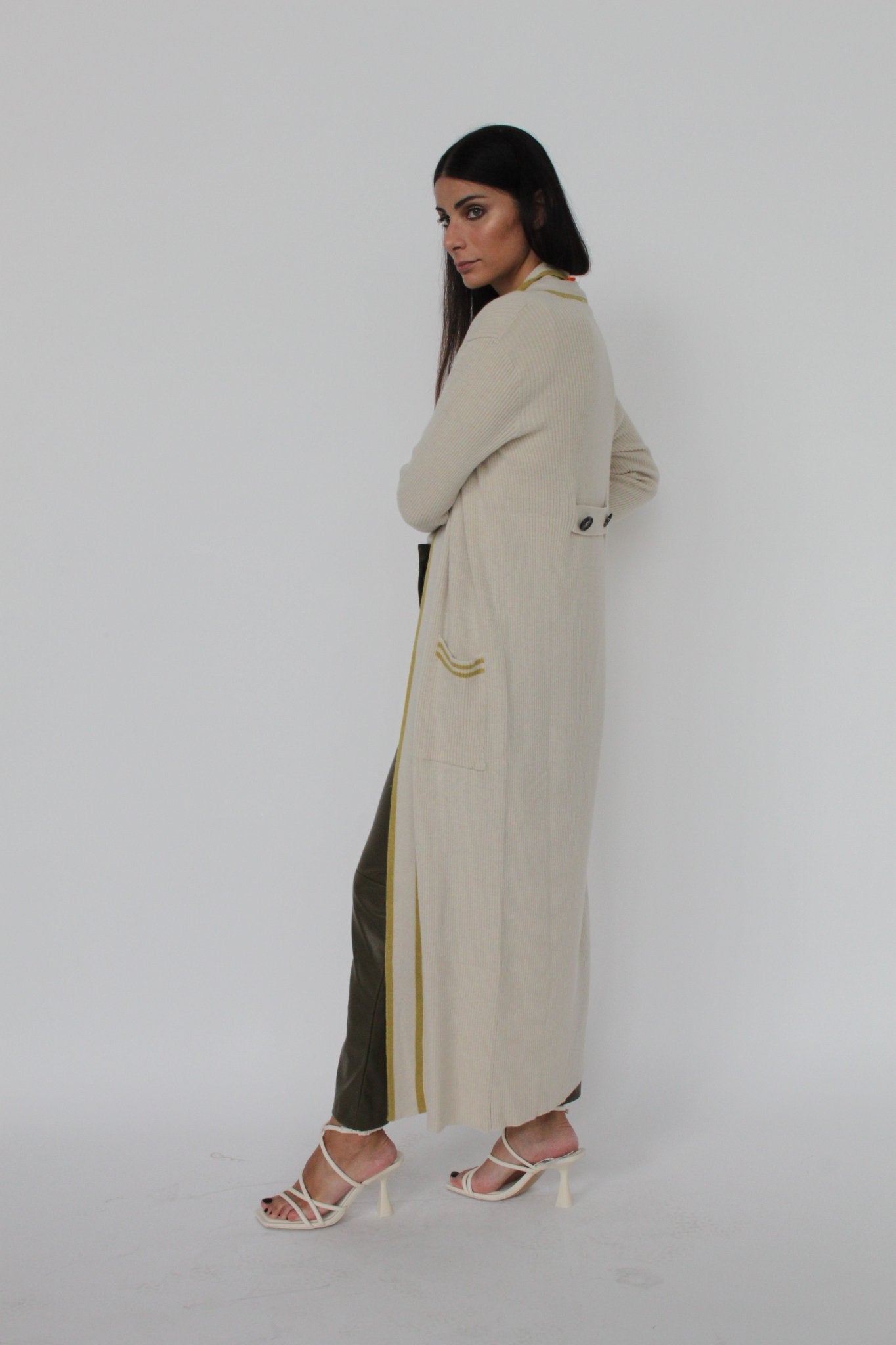 Cardigan lungo in misto Cashmere - Alda - StepByStep