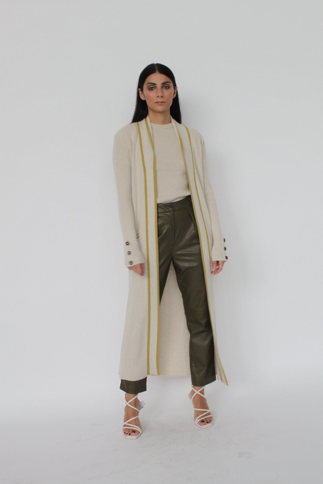 Cardigan lungo in misto Cashmere - Alda - StepByStep