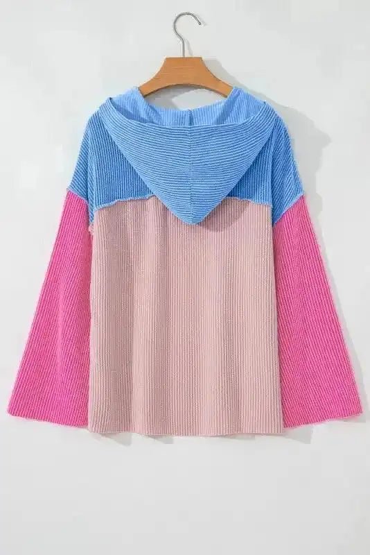 Casual Chroma Knit Hoodie - StepByStep