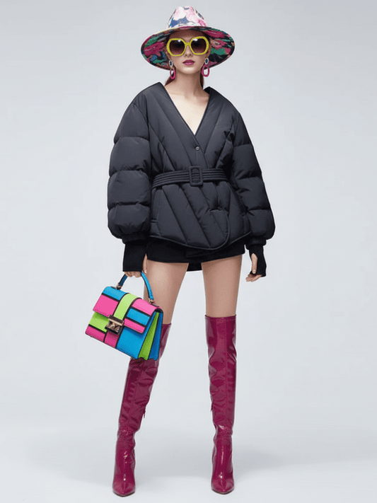 Classic Crossed Puffer Jacket SUTTON PLACE BYMANYC ® New York - StepByStep