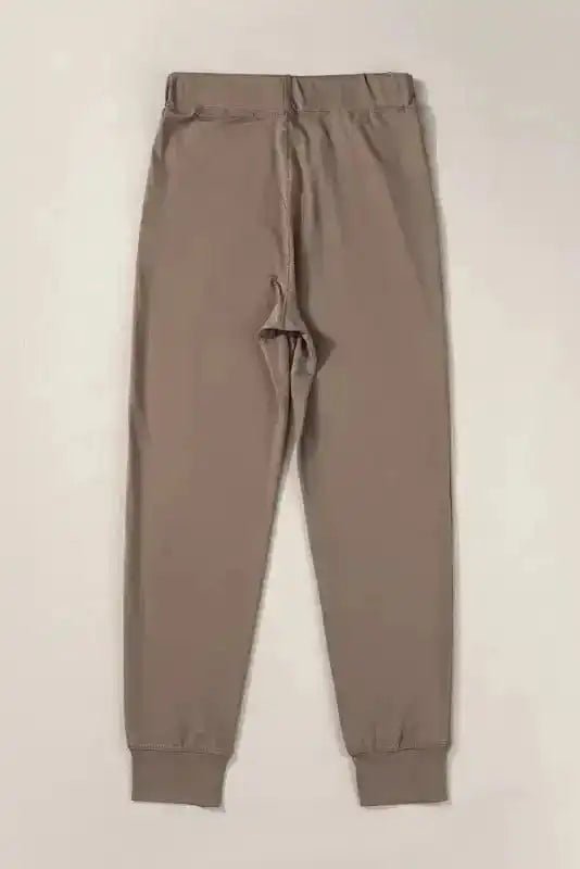 Cocoa Comfort Drawstring Joggers - StepByStep