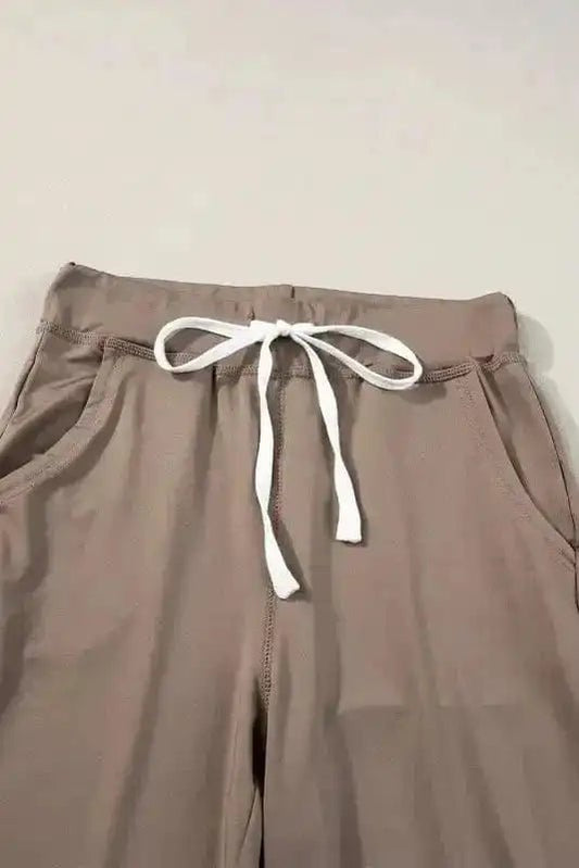 Cocoa Comfort Drawstring Joggers - StepByStep