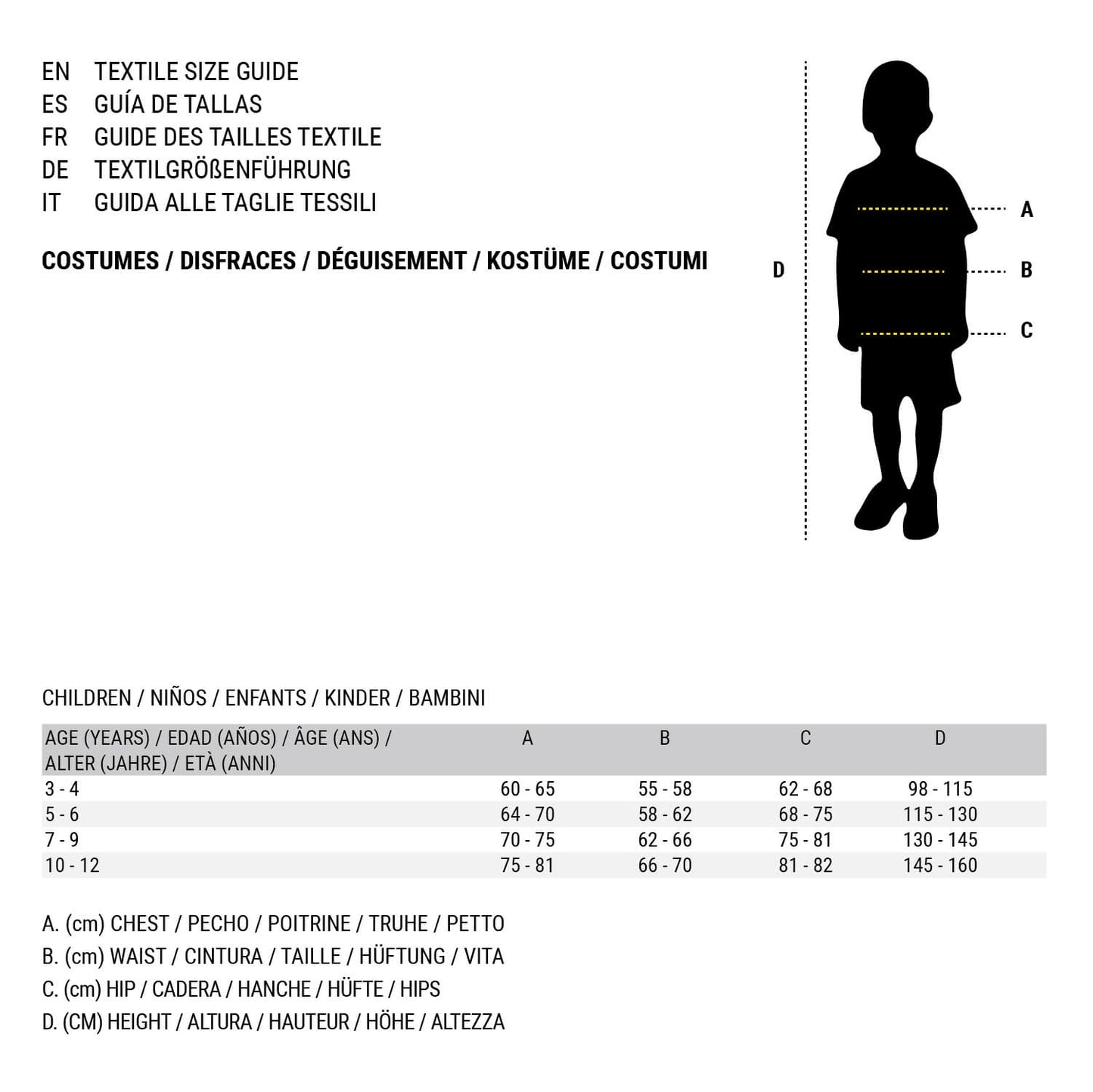 Costume for Children Bloody Clown 10 - 12 Years - StepByStep