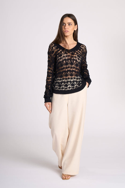 Crochet style top - Elisa - StepByStep