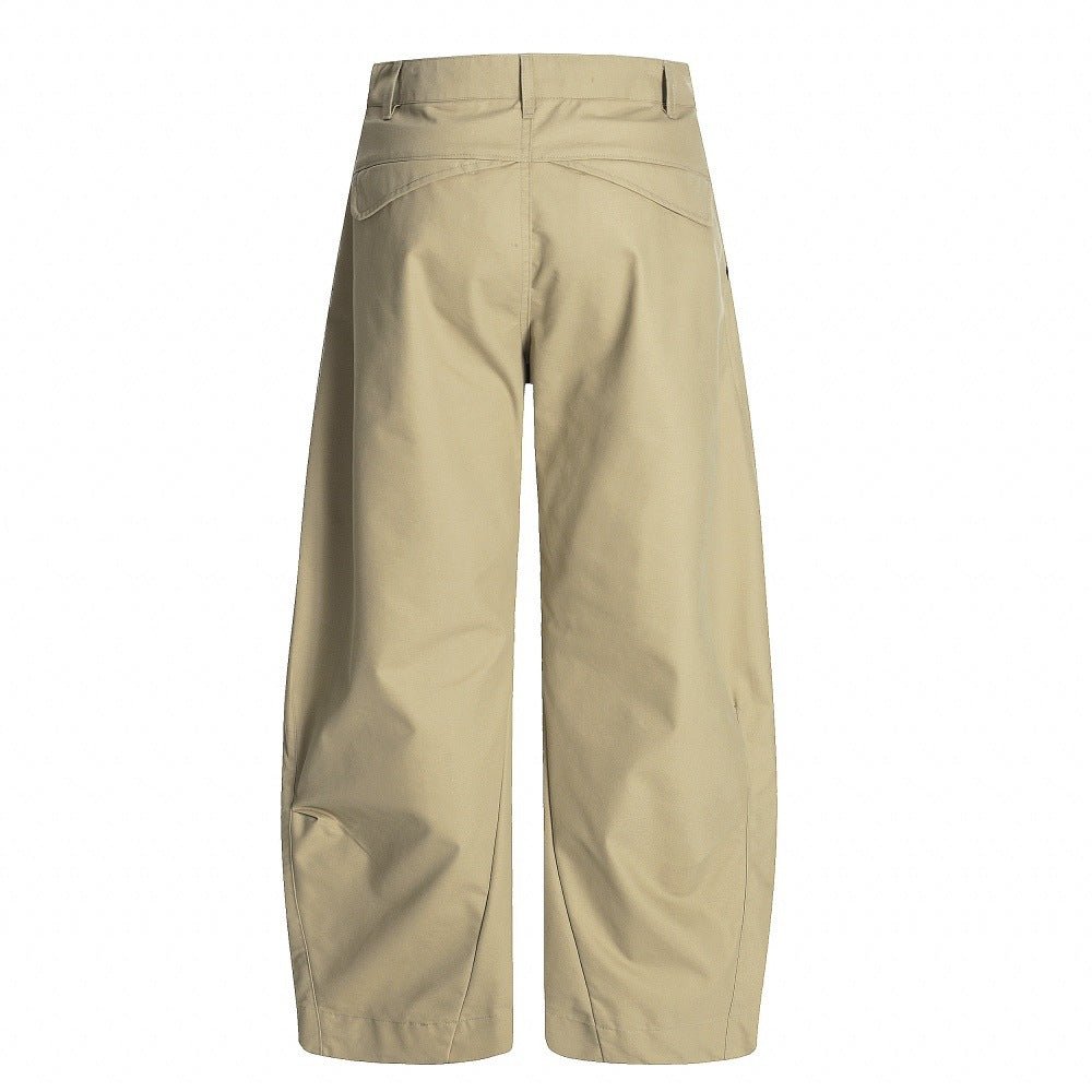 Curved Wide - Leg Pants, Nolita | Men - BYMANYC ® New York - StepByStep