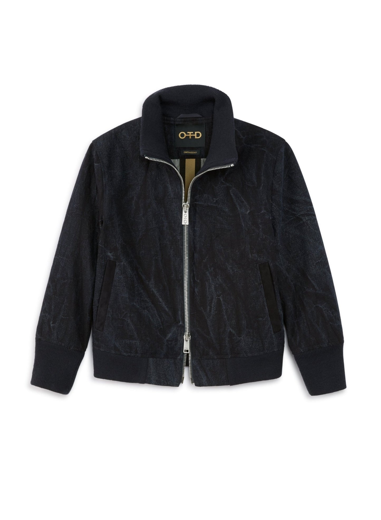 Denim Bomber Jacket - StepByStep