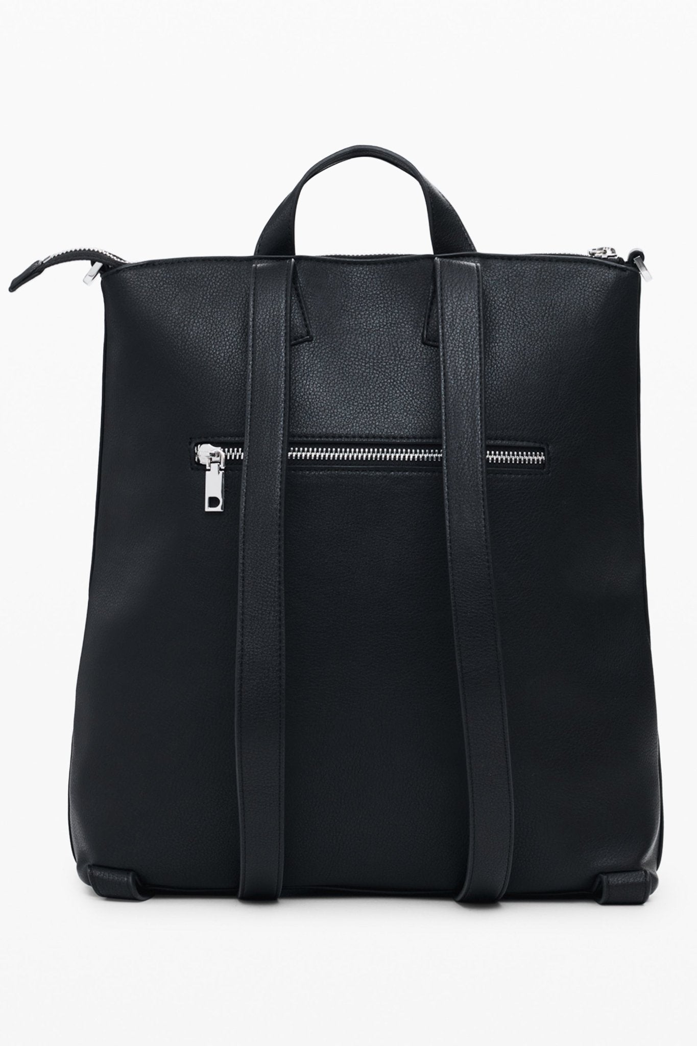 DESIGUAL WOMEN'S BLACK BACKPACK - StepByStep