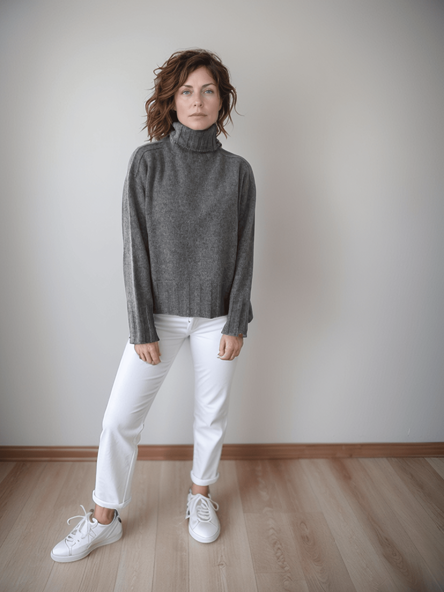 Dolcevita con coste larghe sul fondo in Lana - Selene - StepByStep