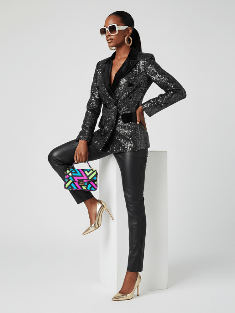 Double - Breasted Blazer Jacket WEST VILLAGE BYMANYC ® New York - StepByStep