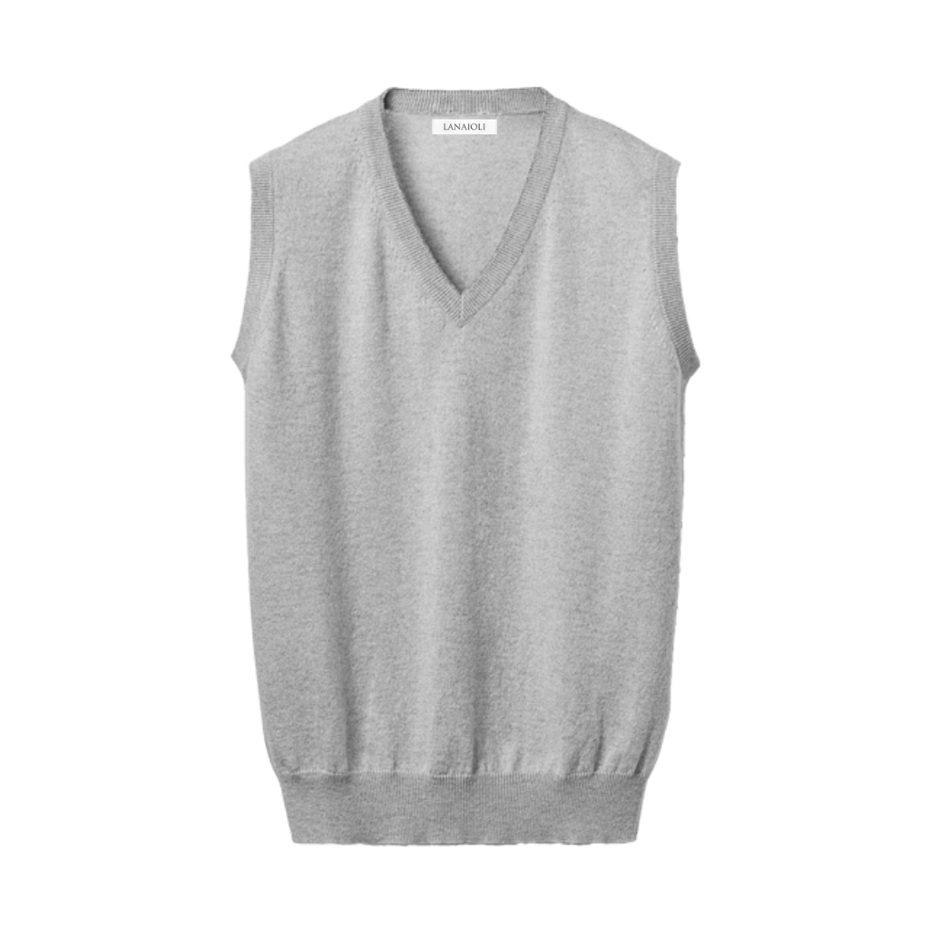 Gilet Uomo Puro Cashmere scollo a V - StepByStep