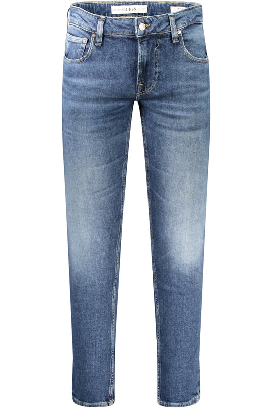 GUESS JEANS MEN'S DENIM JEANS BLUE - StepByStep