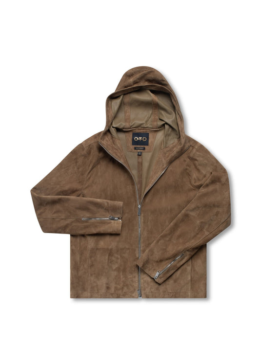 Hooded Suede Jacket - StepByStep