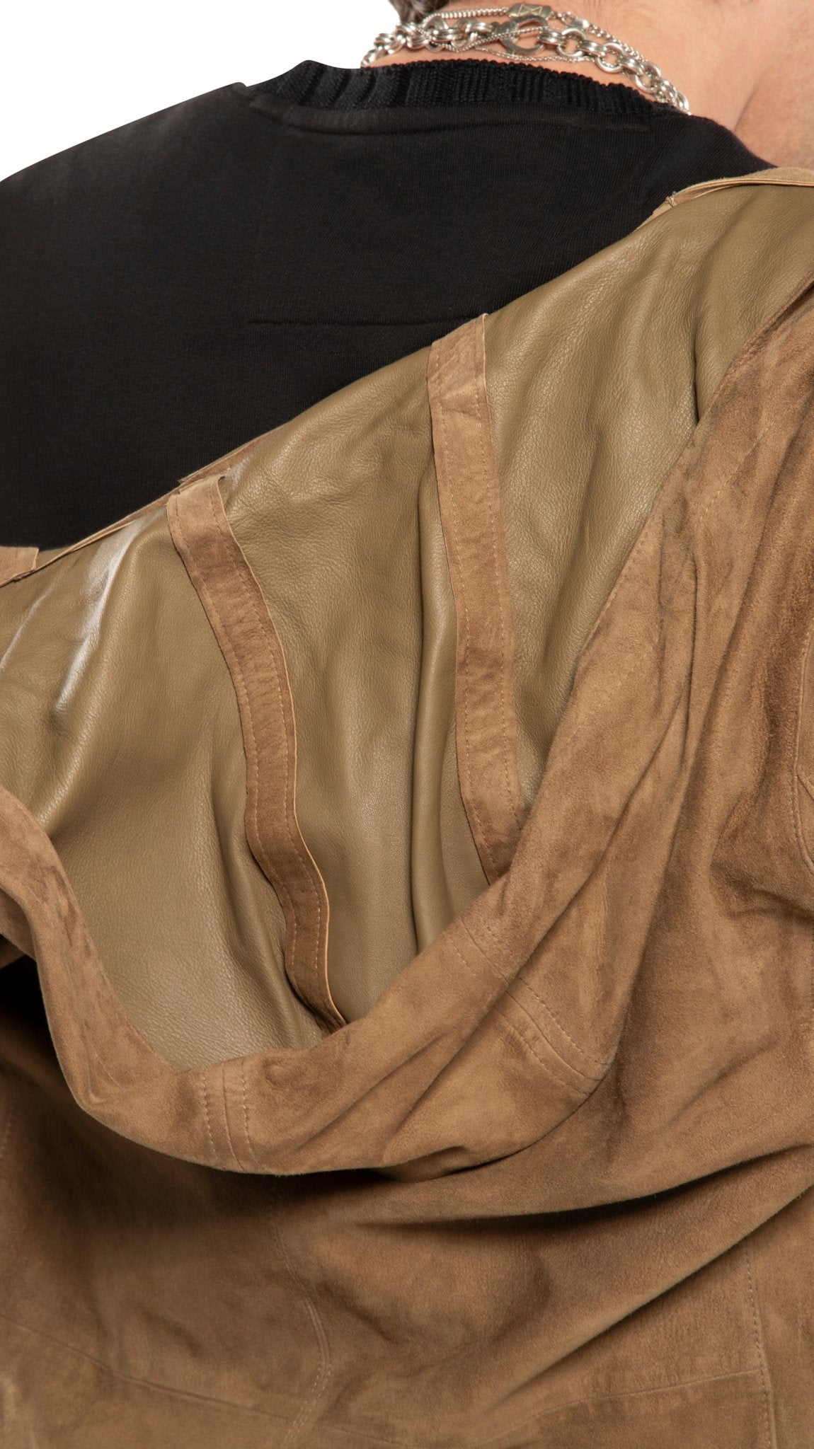 Hooded Suede Jacket - StepByStep