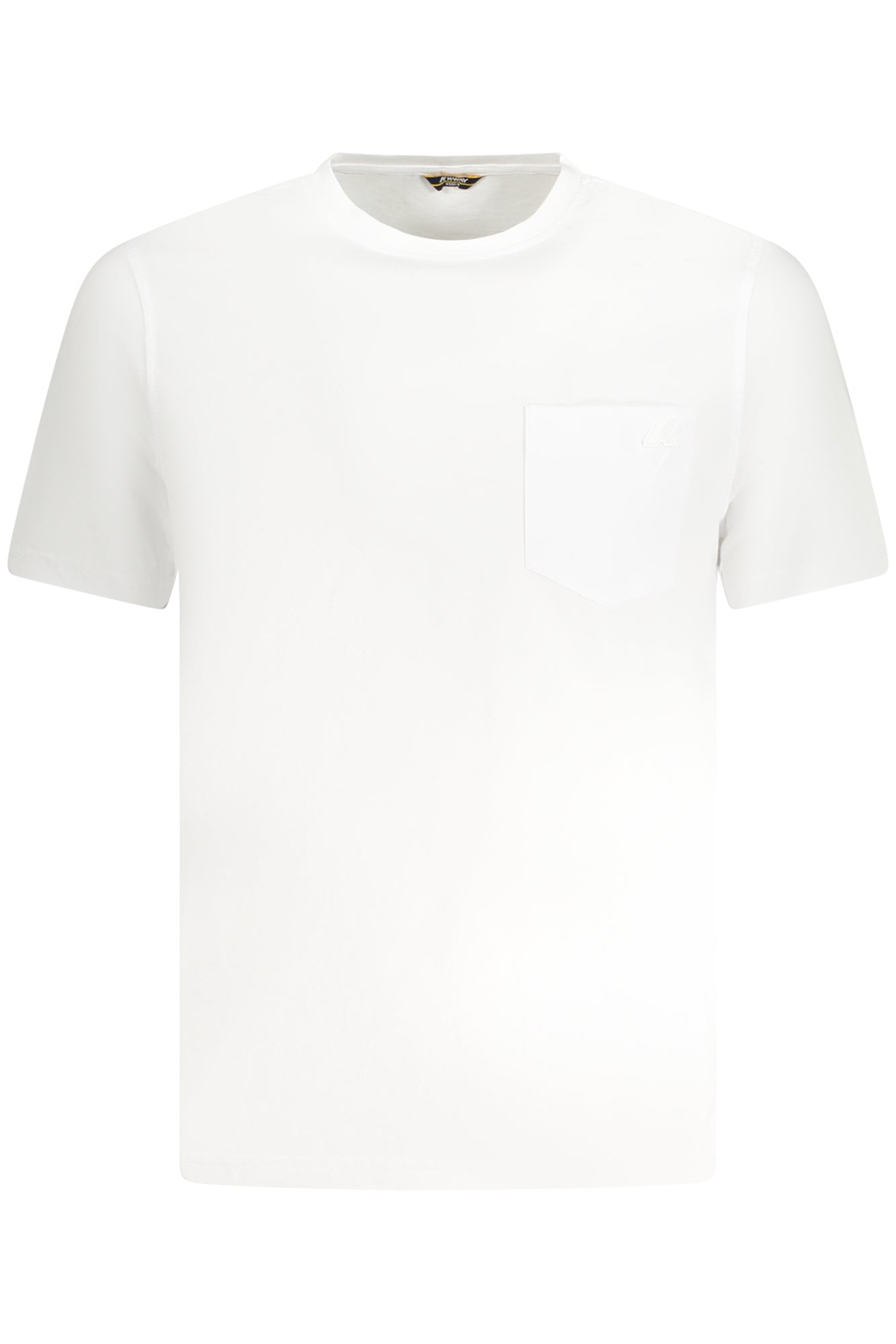 K - WAY SHORT SLEEVE T - SHIRT MEN WHITE - StepByStep