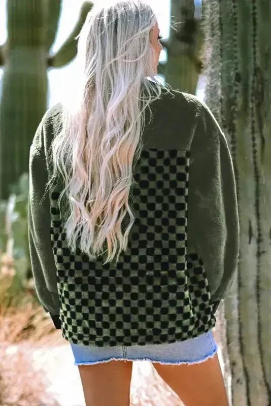 Lattice Leisure Fleece Jacket - StepByStep