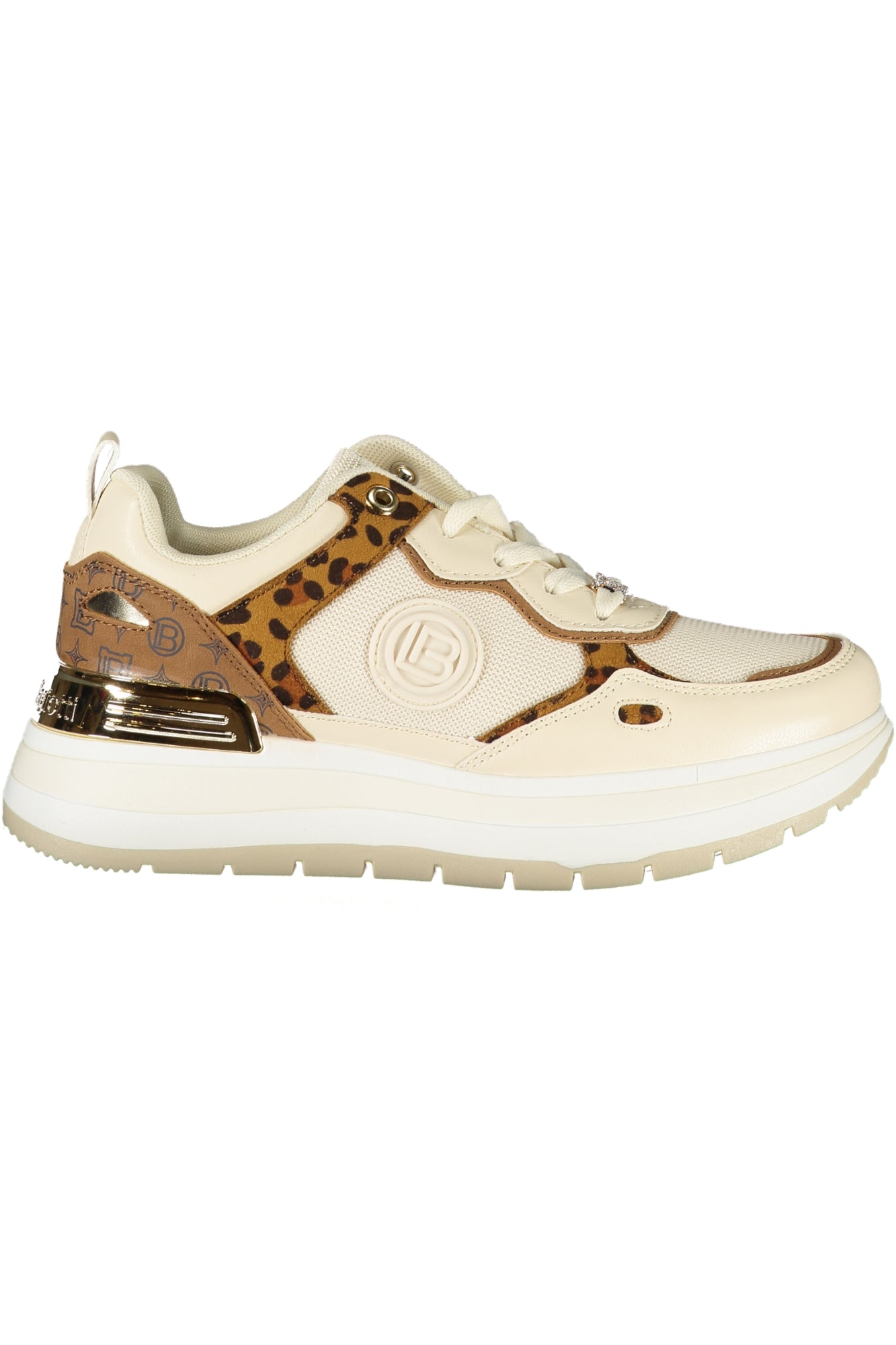 LAURA BIAGIOTTI WOMEN'S BEIGE SPORTS SHOES-0