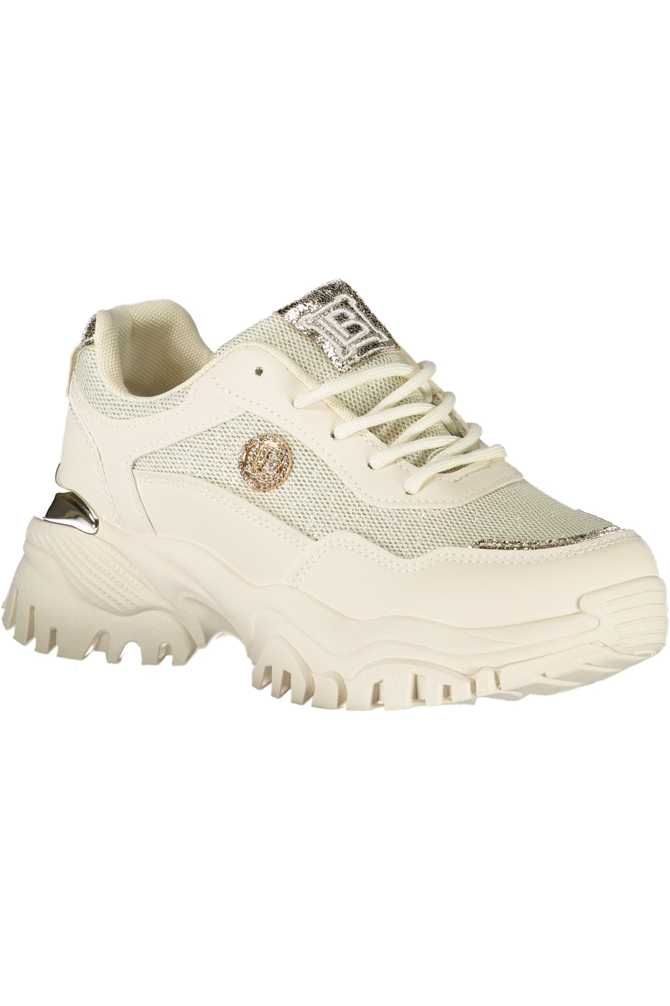 LAURA BIAGIOTTI WOMEN'S BEIGE SPORTS SHOES-1