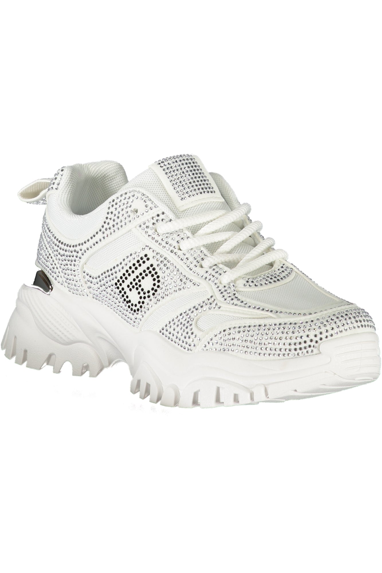 LAURA BIAGIOTTI WOMEN'S WHITE SPORTS SHOES-1
