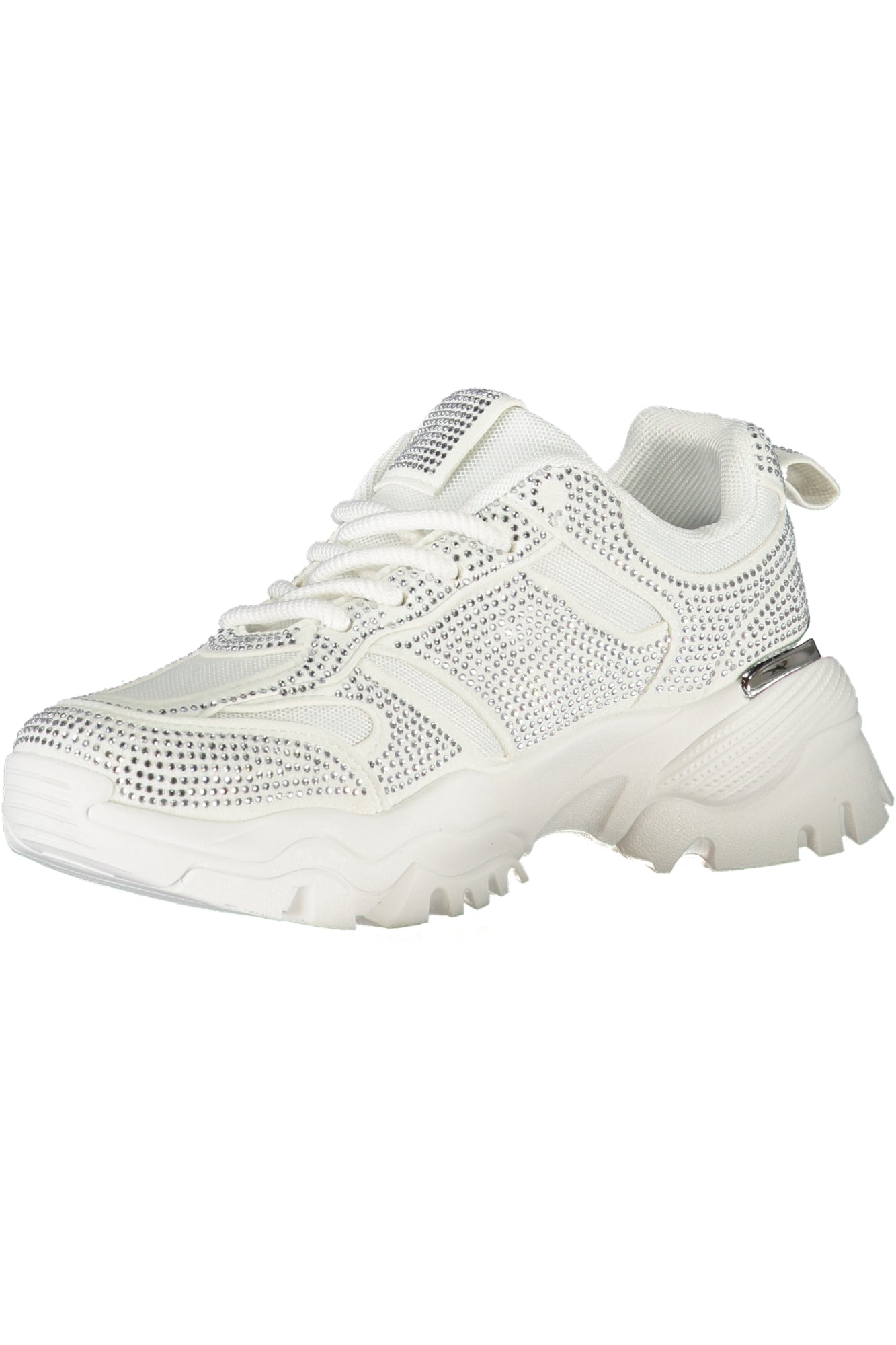 LAURA BIAGIOTTI WOMEN'S WHITE SPORTS SHOES-2