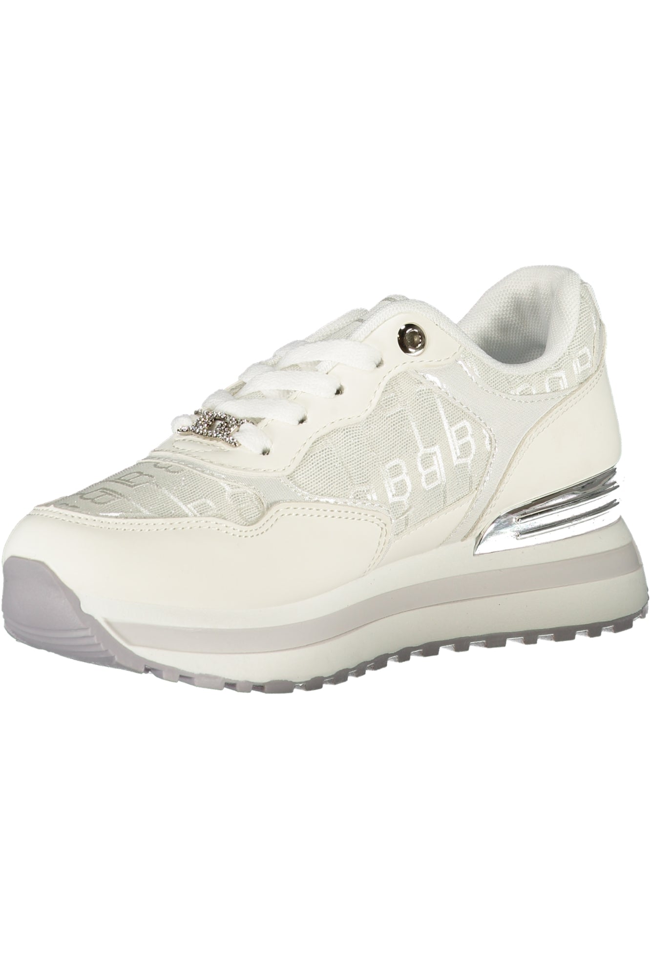 LAURA BIAGIOTTI WOMEN'S WHITE SPORTS SHOES-2