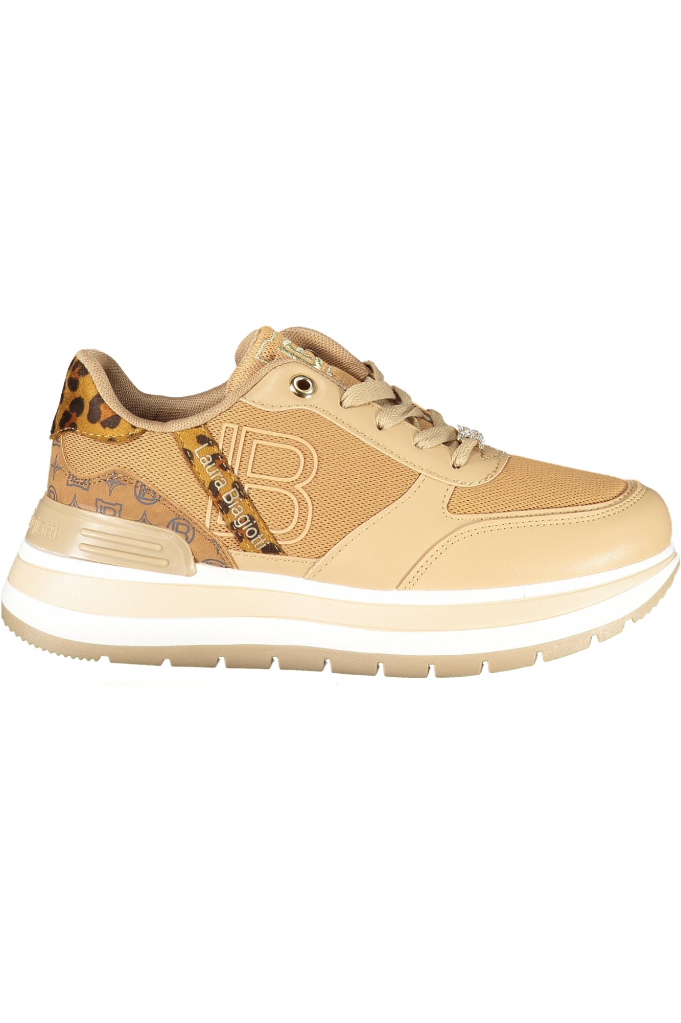 LAURA BIAGIOTTI WOMEN'S BROWN SPORTS SHOES-0