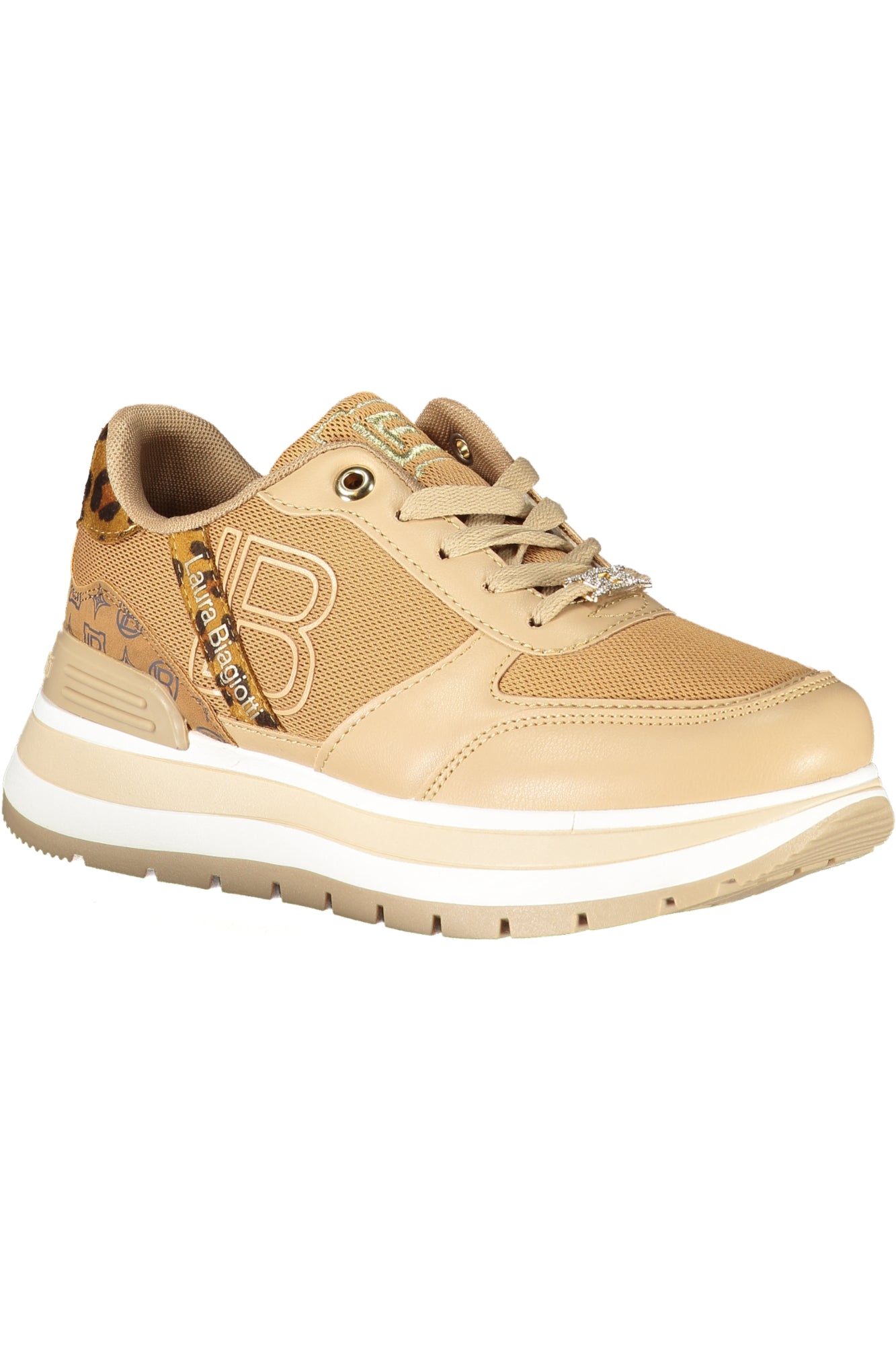 LAURA BIAGIOTTI WOMEN'S BROWN SPORTS SHOES-1