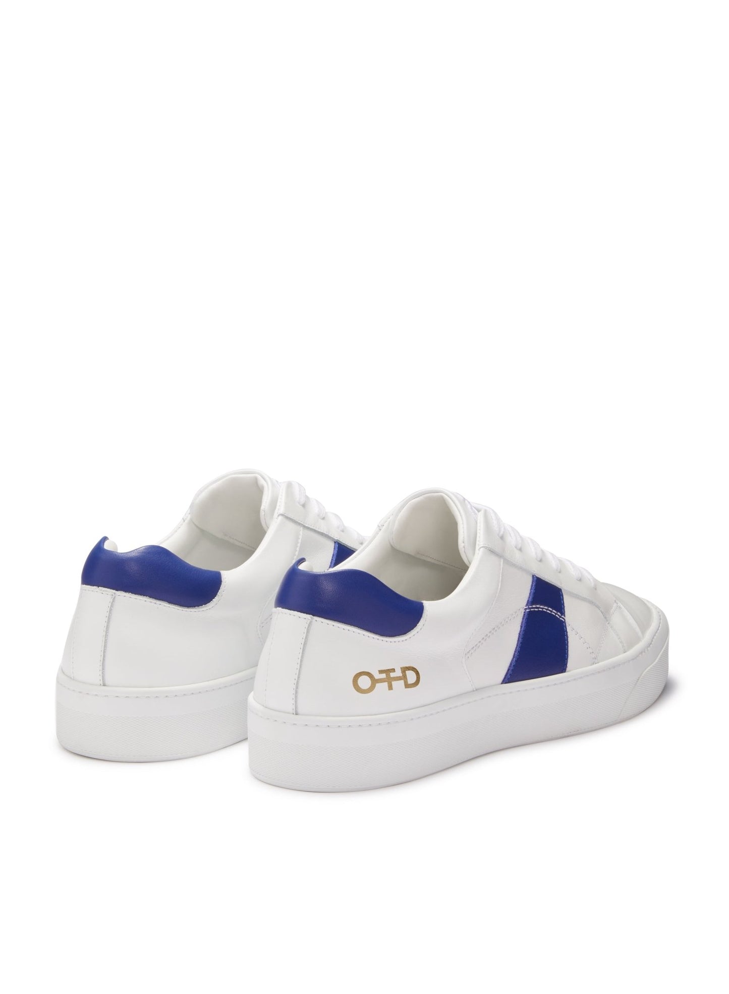 Leather Low - Top Sneaker (White) - StepByStep