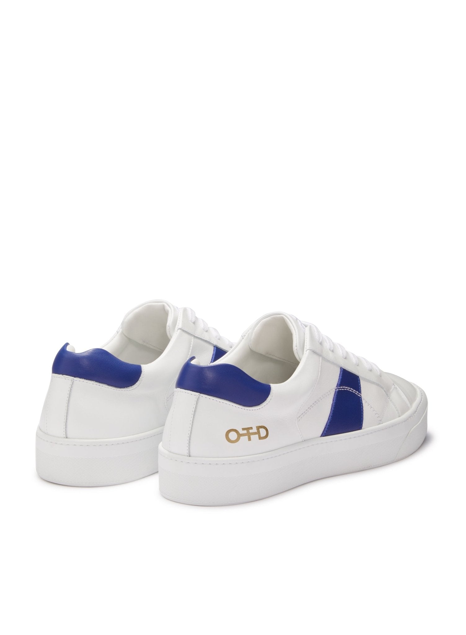 Leather Low - Top Sneaker (White) - StepByStep