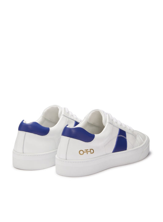 Leather Low - Top Sneaker (White) - StepByStep