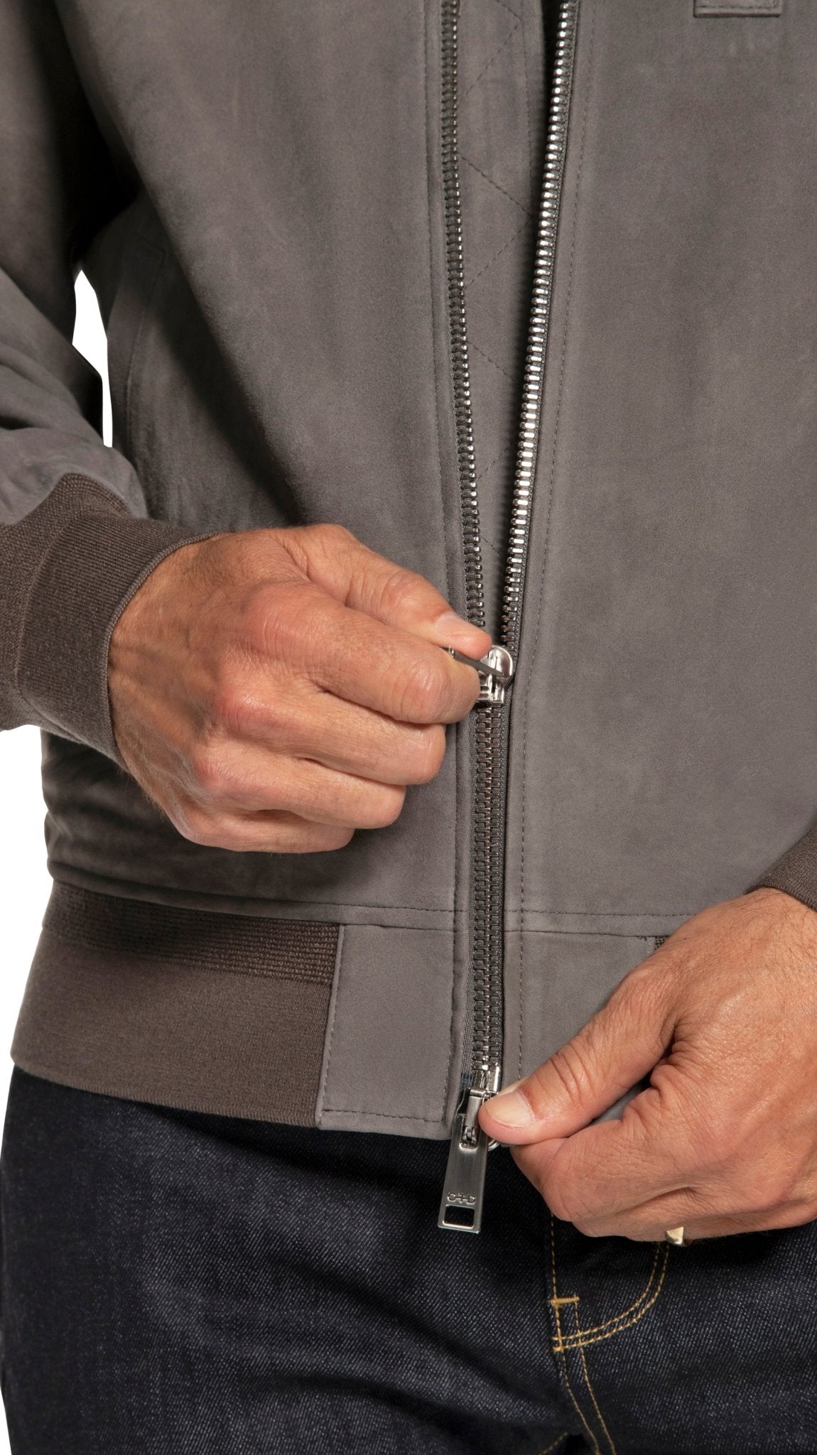 Lightweight Suede Flight Jacket - StepByStep