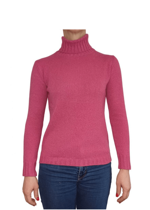 Maglia Donna Collo Alto Cashmere Rigenerato - StepByStep