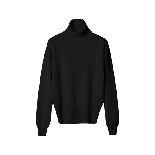 Maglia Donna Collo Alto Puro Cashmere - StepByStep