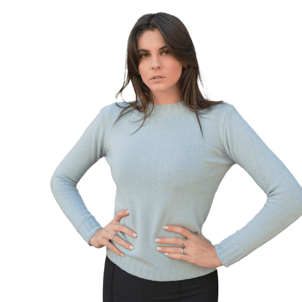 Maglia Donna Girocollo in Cashmere Rigenerato - StepByStep