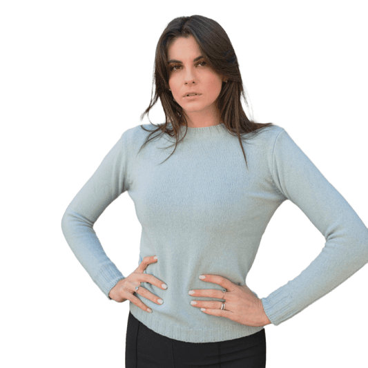Maglia Donna Girocollo in Cashmere Rigenerato - StepByStep