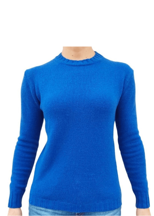 Maglia Donna Girocollo in Cashmere Rigenerato - StepByStep