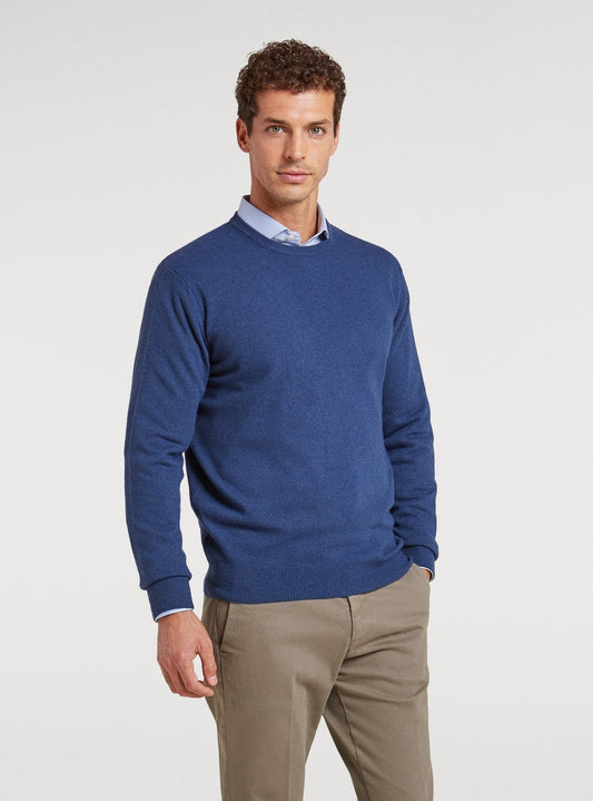 Maglia girocollo in lana cashmere - StepByStep