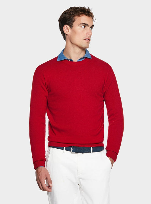 Maglia girocollo in lana cashmere - StepByStep