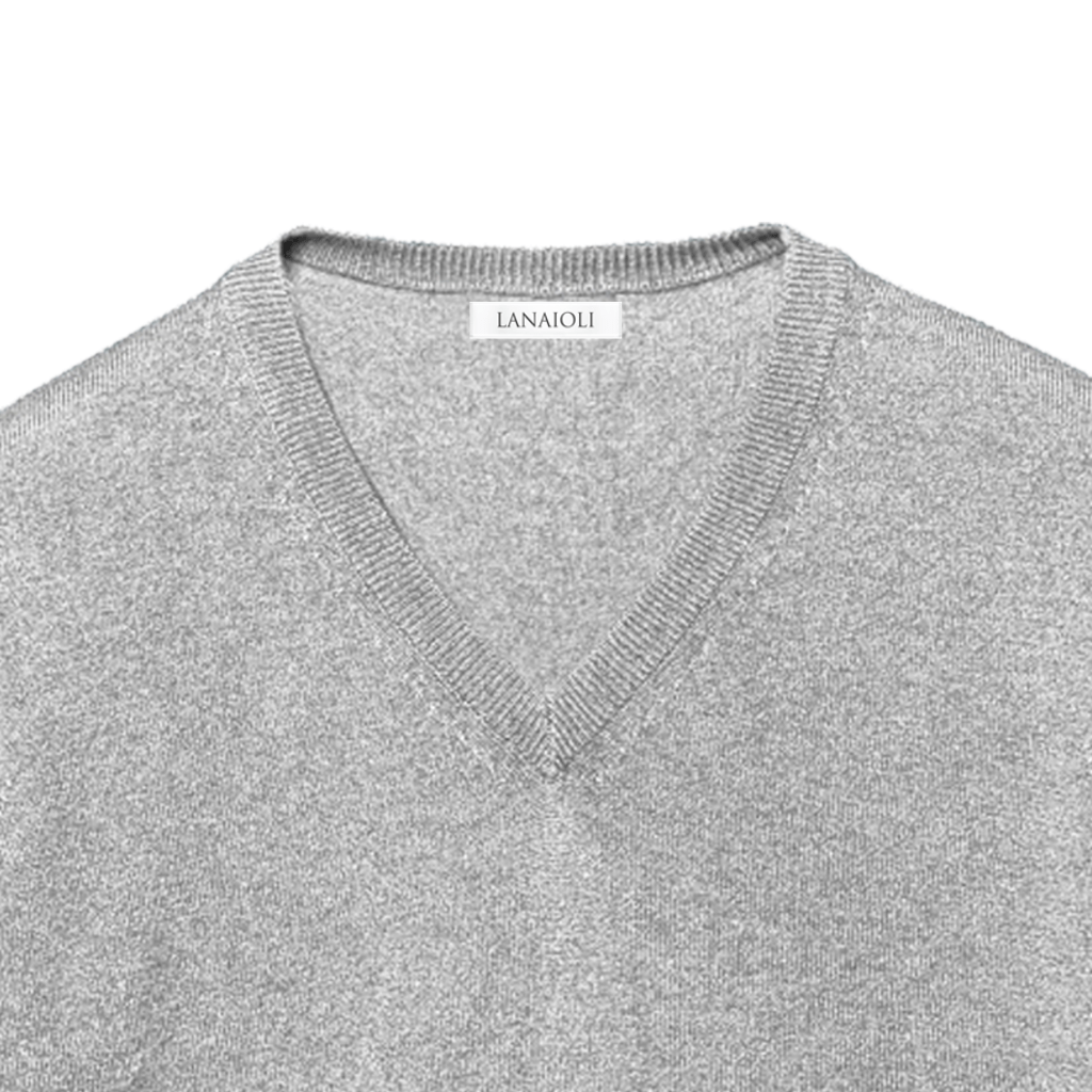 Maglia Uomo 100% Puro Cashmere Scollo a V - StepByStep